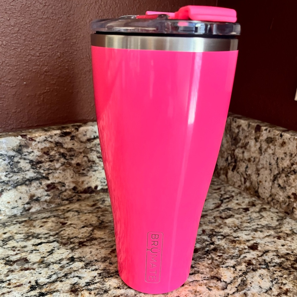 Brumate NAV XL Neon Pink Tumbler 32oz